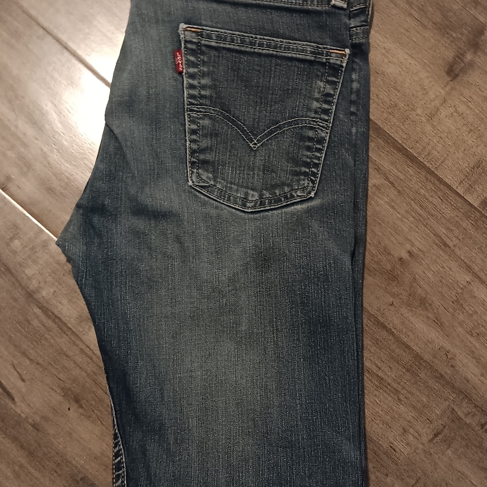 Levi's Blue Straight Jeans with Vintage Appeal